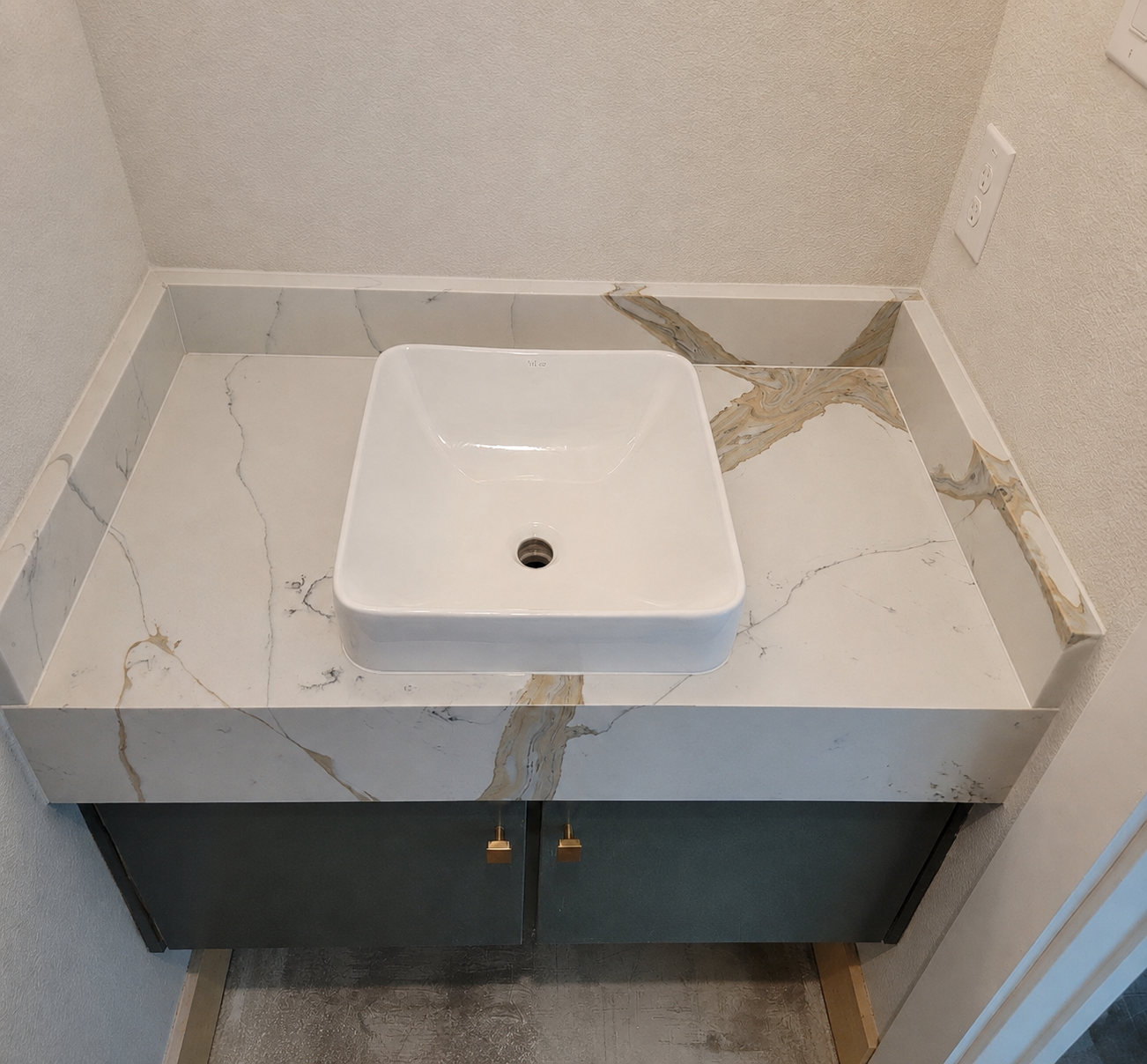 Countertop project after