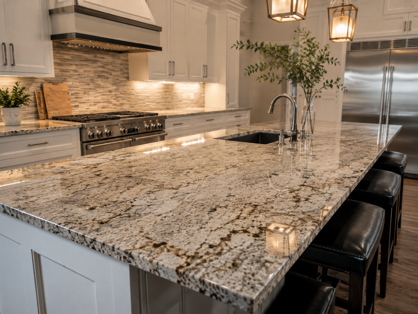 Granite repair service project