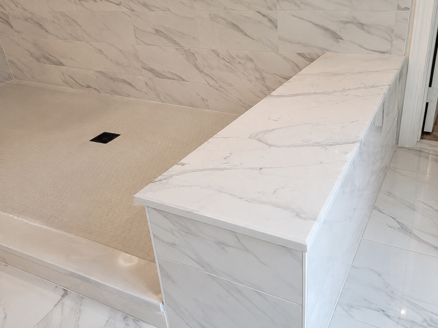 Marble restoration service project